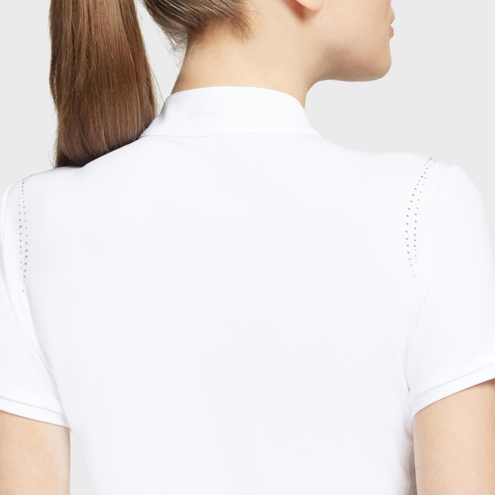 Samshield LEIA CRYSTAL Turniershirt SS24 white XL