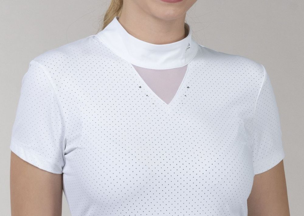 Schockemöhle Turniershirt SPLEA SS26 white M