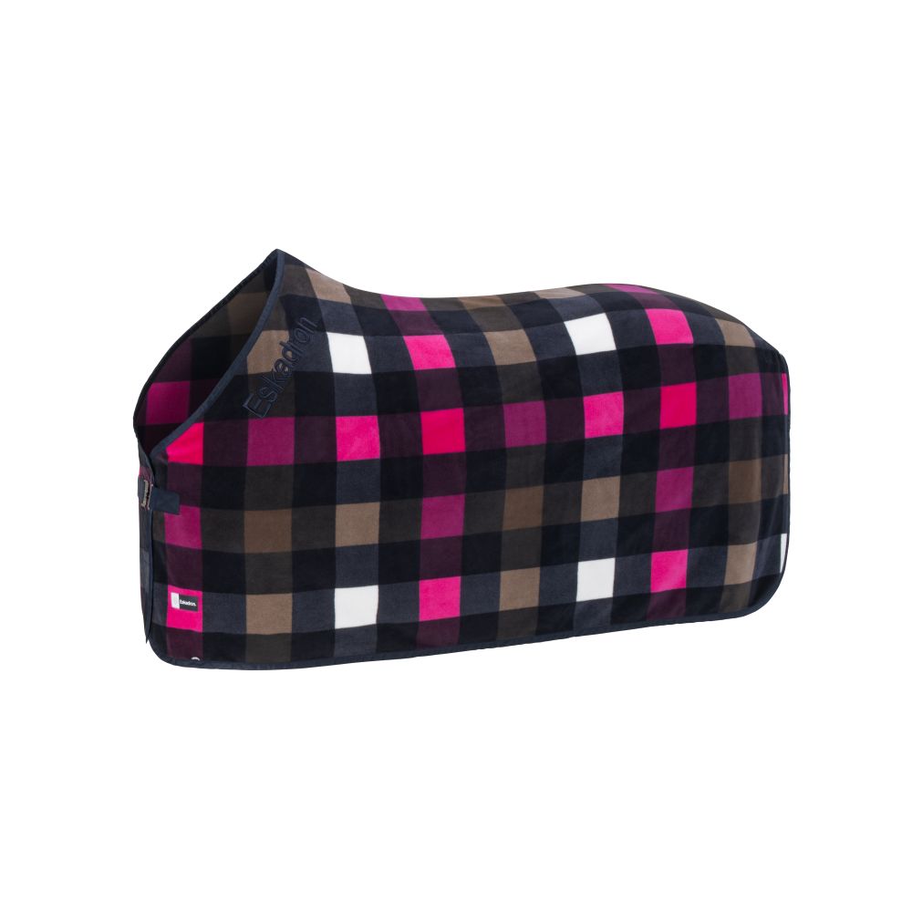 Eskadron FLEECE CHECK Abschwitzdecke D26 1,35 m
