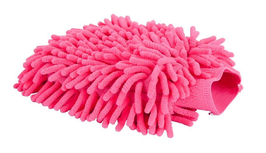 Premiere Putzhandschuh Mikrofaser 2-seitig rosa