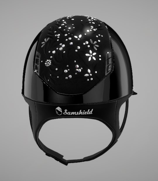 Samshield Reithelm 2.0 Miss Glossy blk S 52-56