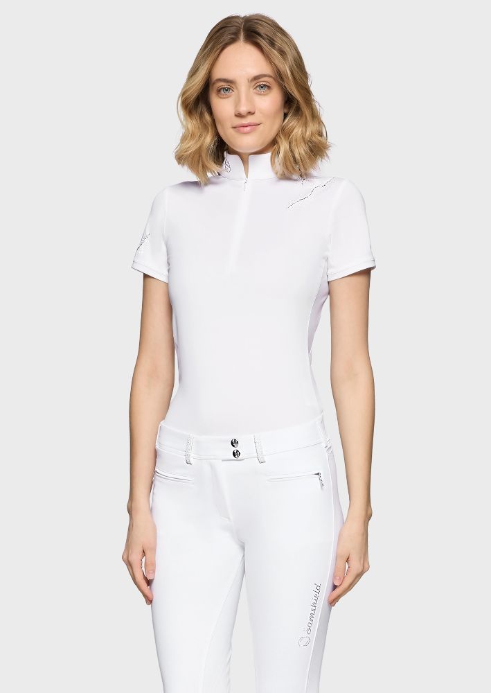 Samshield Shirt LEA CRYST FERNA SS26 white S