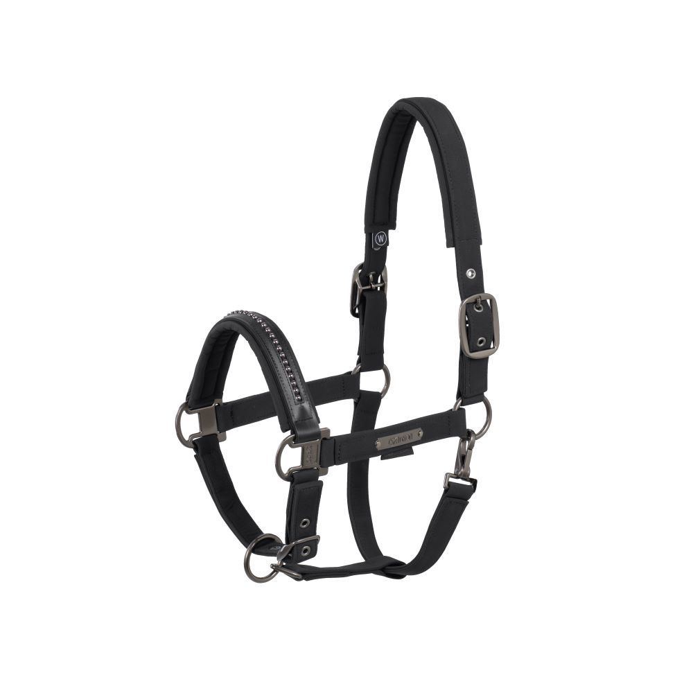 Eskadron Halfter SOFTCHELL PEARLS DP P25 black WE