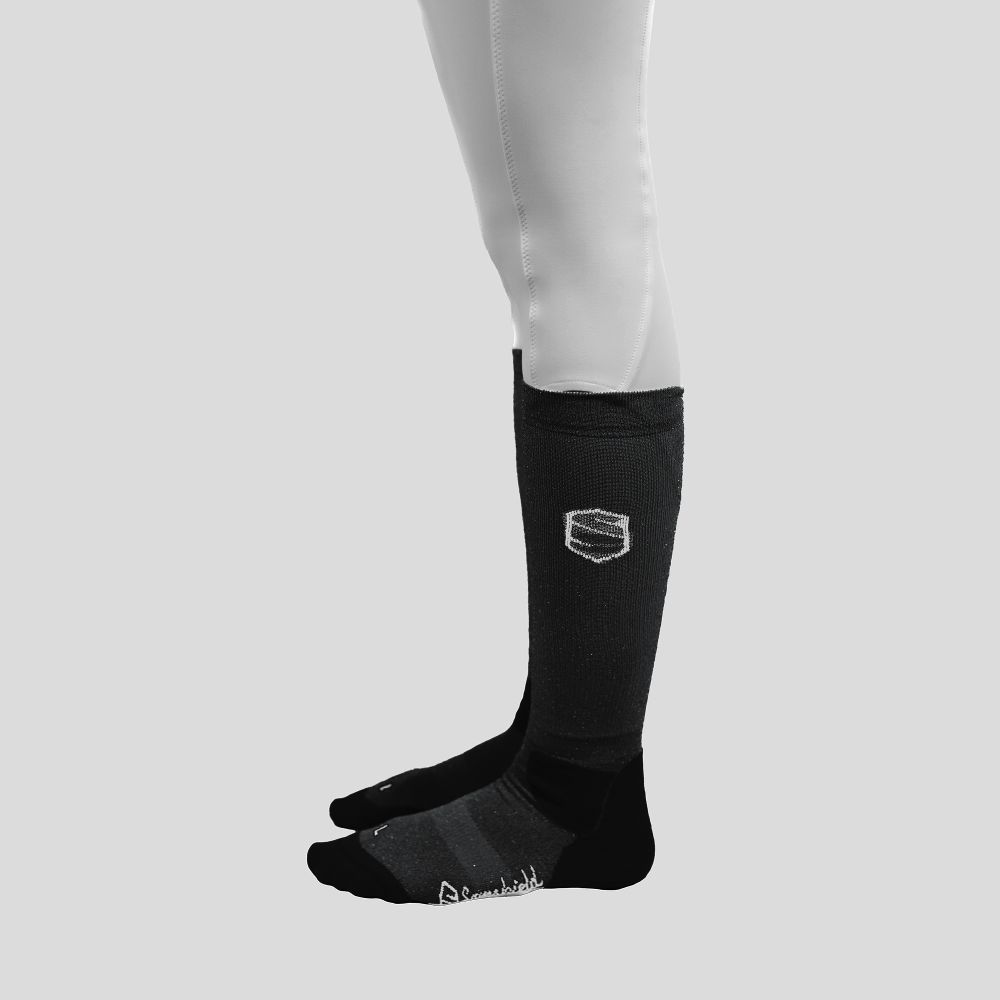 Samshield Reitstrümpfe BALZANE GLITTER FW25 black M