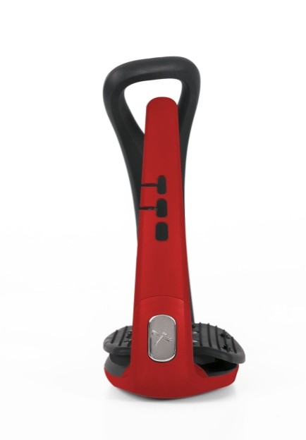 Freejump Steigbügel Soft Up Pro 2 black- hot pepper red