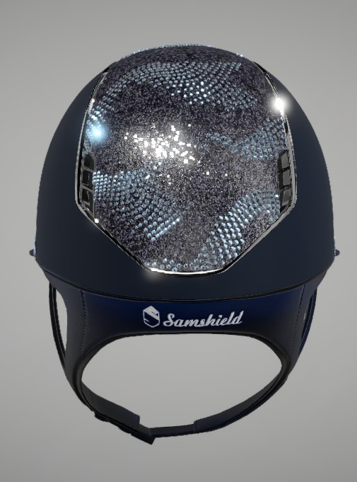 Samshield Reithelm 2.0 Miss SHD blu L 57-61