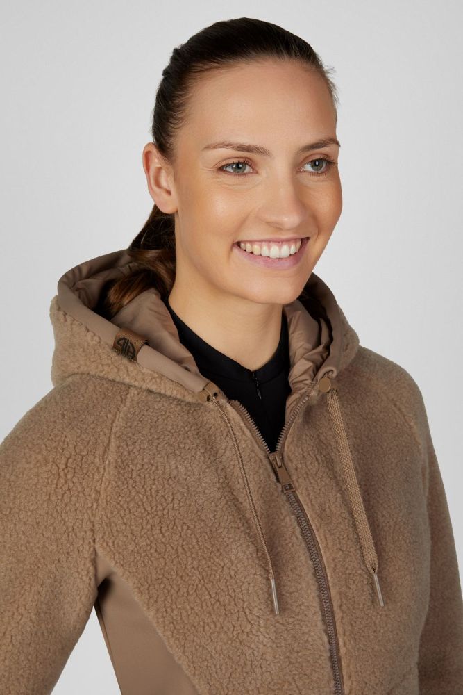 Pikeur TEDDYFLEECE Jacke AL26 toffee beige 38