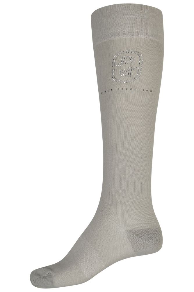 Pikeur Reitstrümpfe LOGO 1714 SS26 S pearl gray 35-37