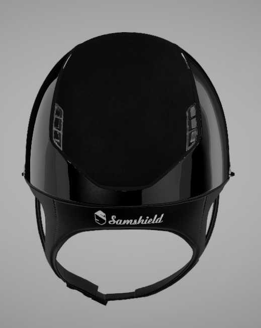 Samshield Reithelm 2.0 Miss Gliossy blk S 52-56 mit Dressura