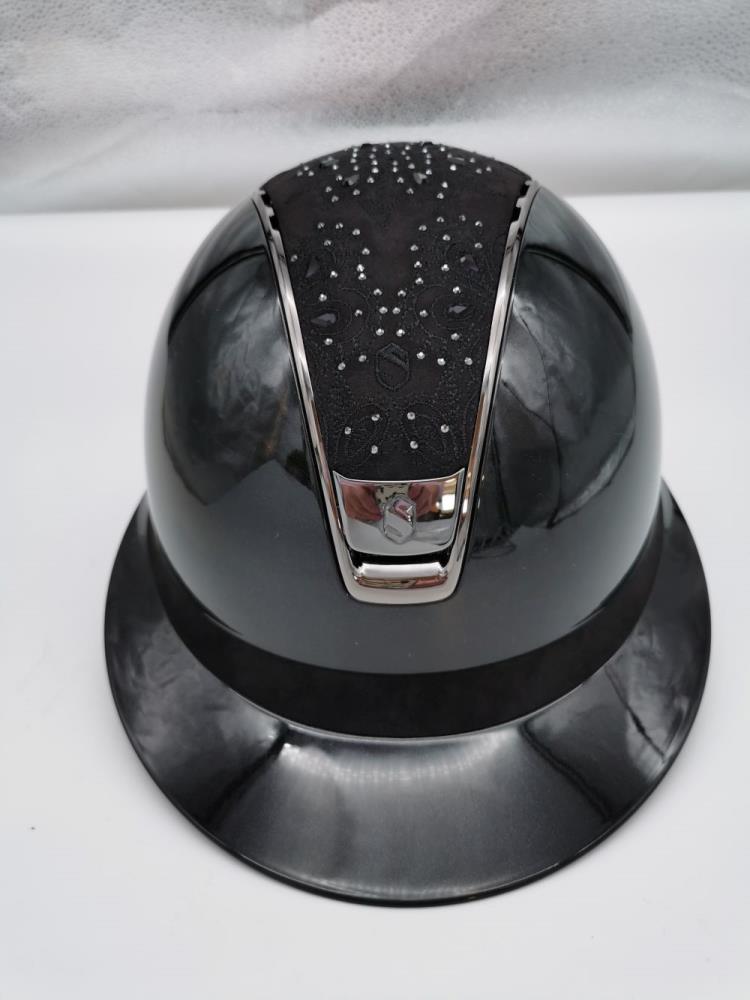 Samshield Reithelm 2.0 Miss Glossy blk M 55-58 mit Dressurau