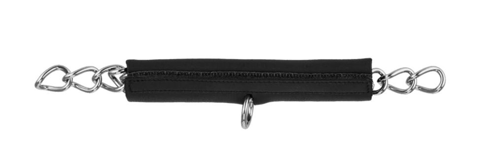 Sprenger kinnketten Unterlage Leder schwarz
