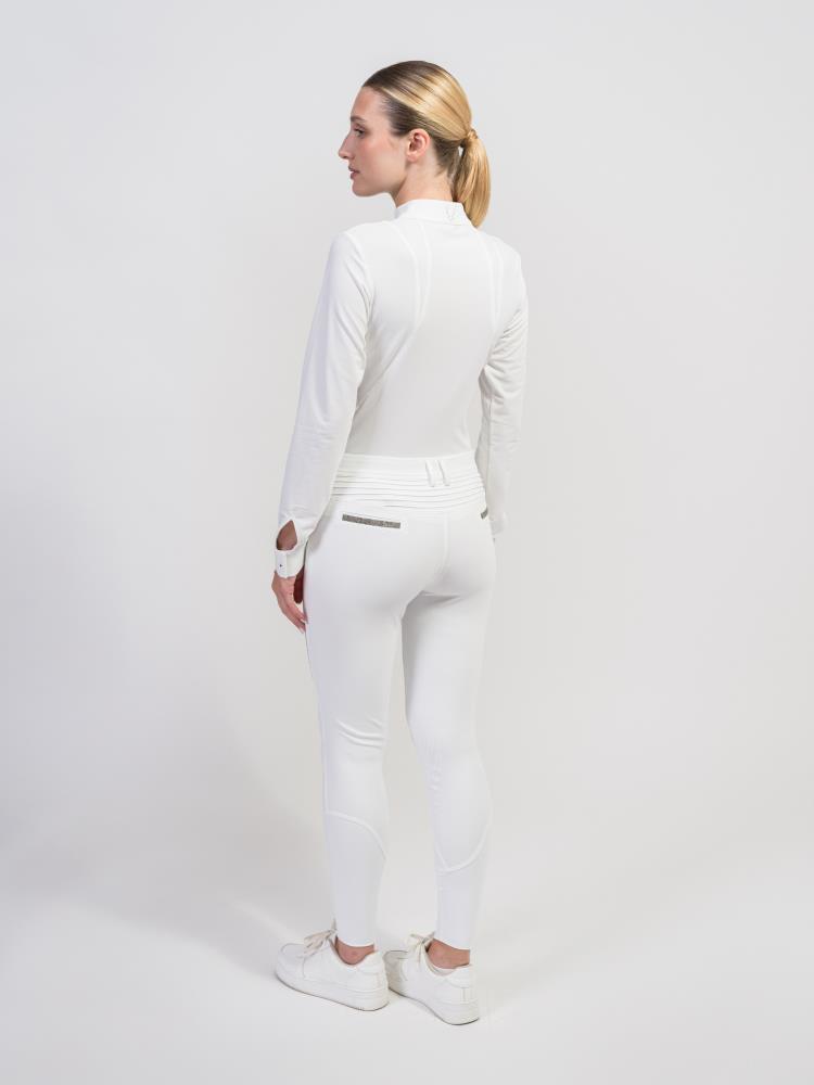 Samshield  Langarm Turniershirt CASSANDRA CRYS FW23 white [S
