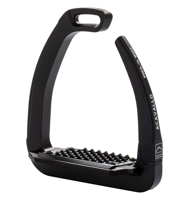 Acavallo Steigbügel REL-X 180 one size total black