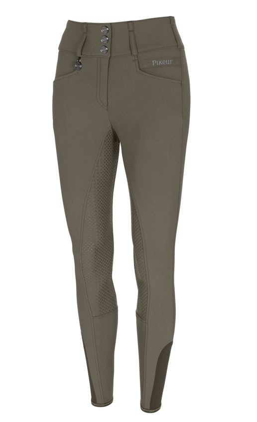 Pikeur Reithose Candela GR Ganzbesatz mud 36