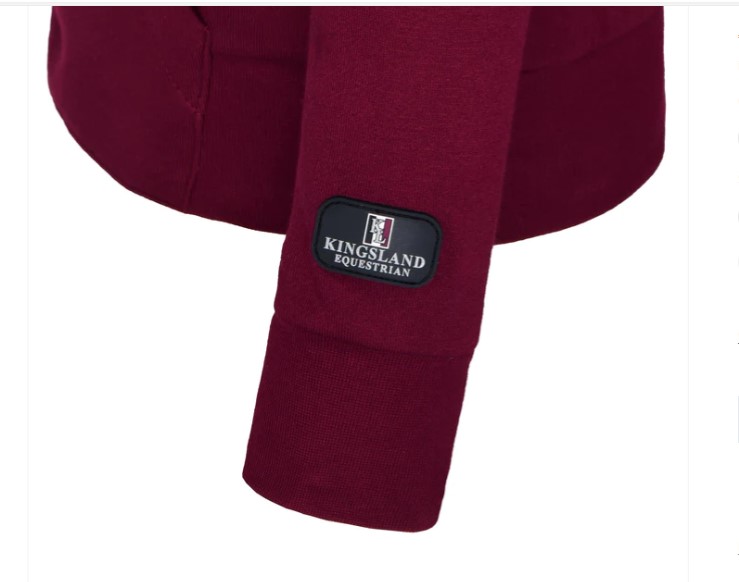 Kingsland Classic Hoodie burgundy L