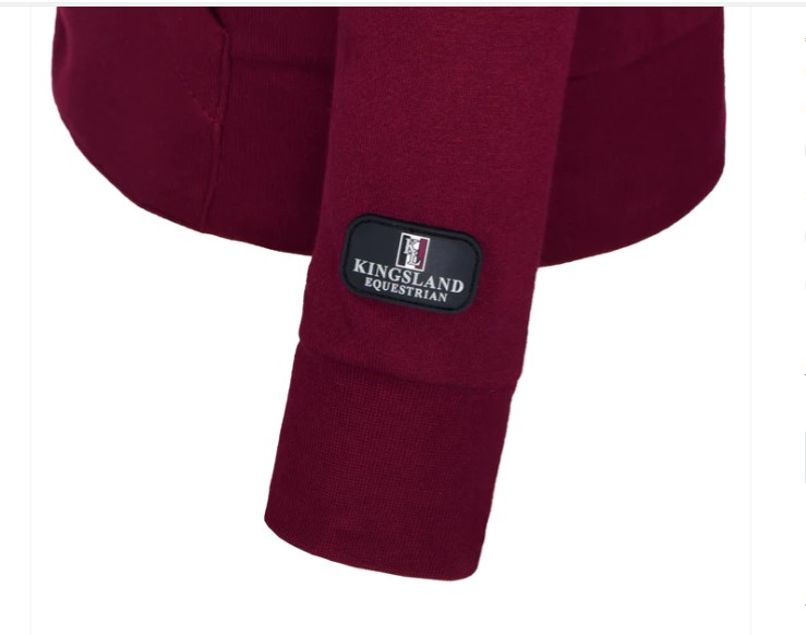 Kingsland Classic Hoodie burgundy XS