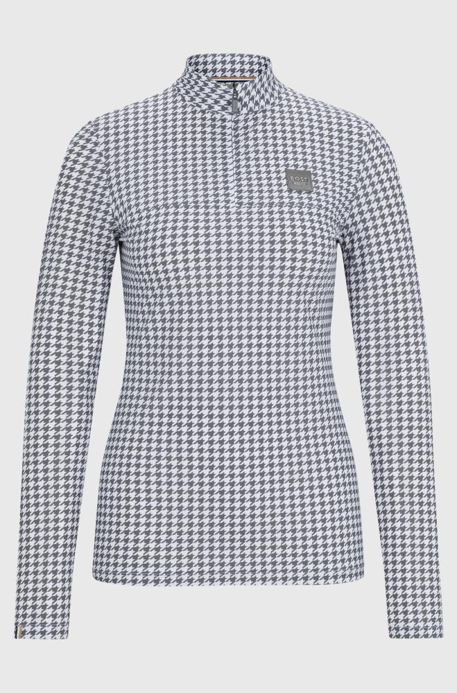 Boss Equestrian Trainingsshirt Rachel LS houndsstooth XS