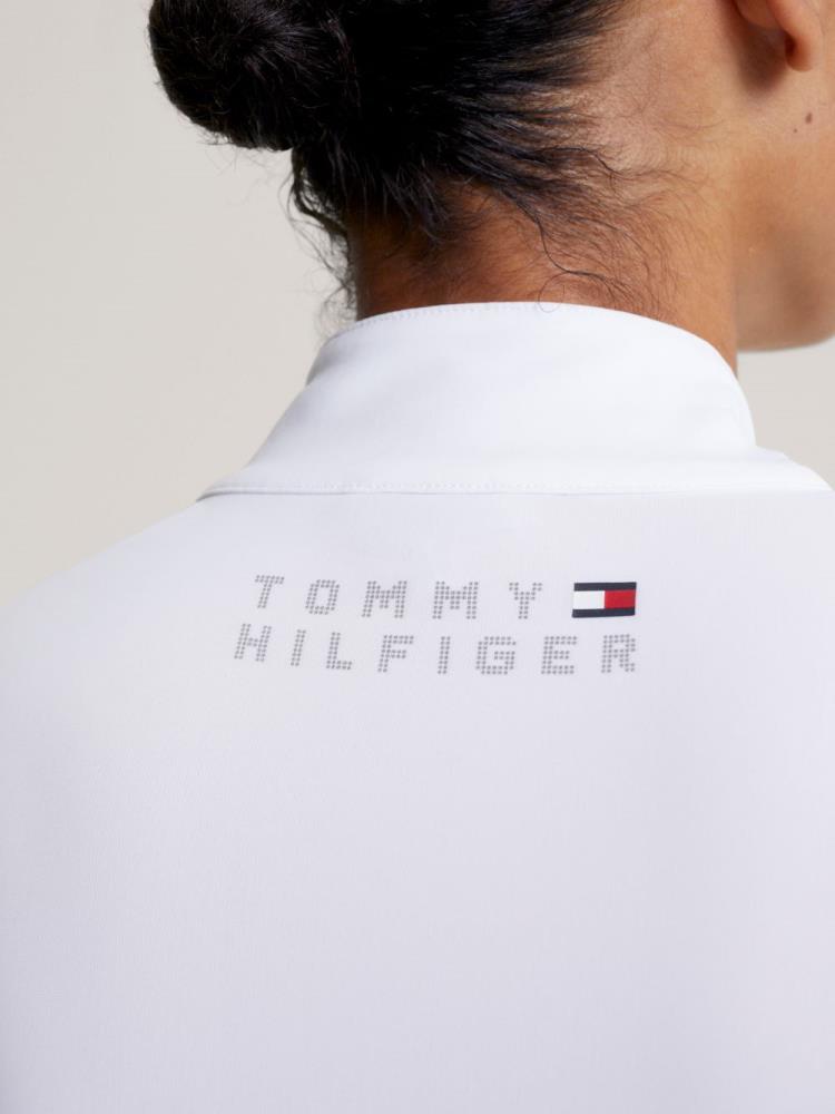 Tommy Hilfiger MADISON Kurzarm Turniershirt Desert Sky XS