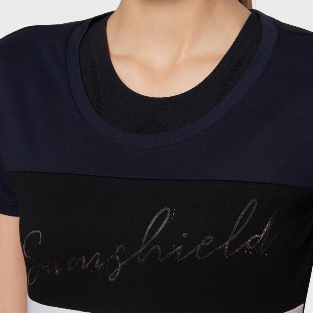 Samshield T´Shirt ALBA MESH SS25 navy/blk/white M