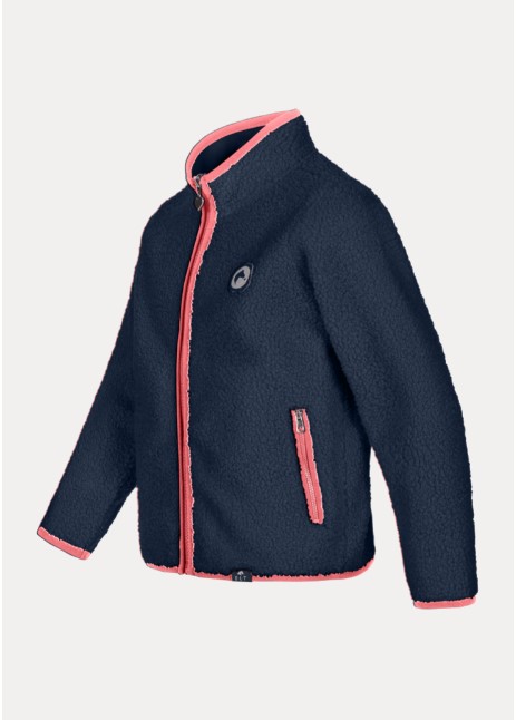 ELT Fleece Jacke Lucky Lana Kids nachtblau 128/134