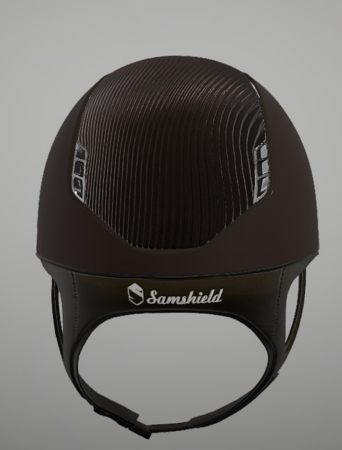 Samshield Reithelm 2.0 SHD brw M 55-58 ohne Dressurausschnit