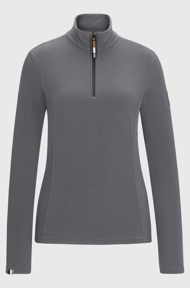 Boss Equestrian Fleece-Pullover Nika grey S