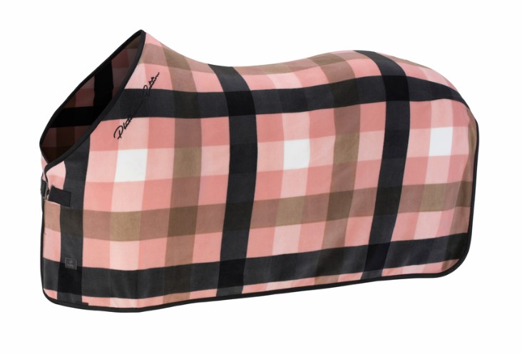 Eskadron Abschwitzdecke Fleece CHECK P25 soft rouge kariert