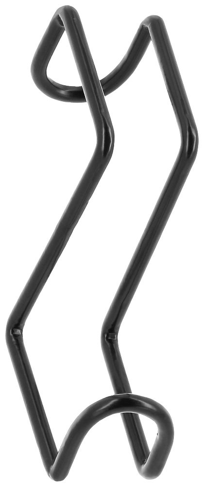 Hippotonic kurzer Zaumzeughalter mit Haken schwarz