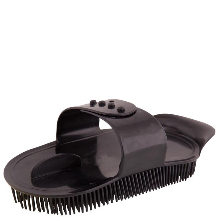 Striegel Sarvis Plastik verstellb. Griff gross blau