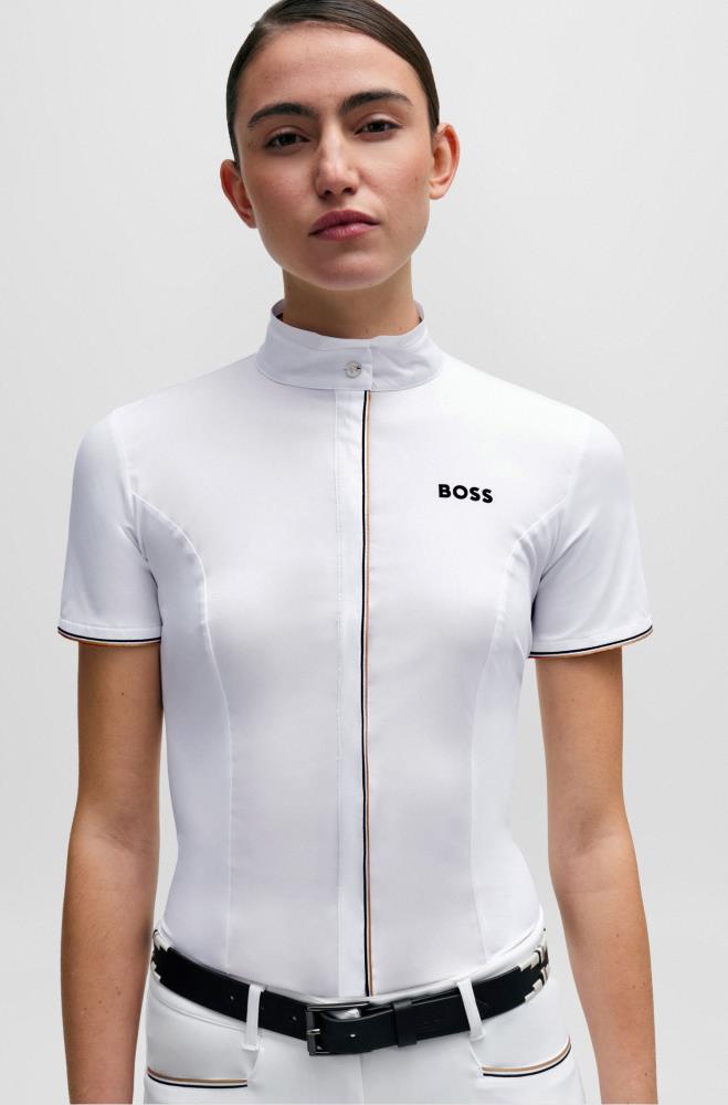 Boss Equestrian ELISA Turnierbluse White XS