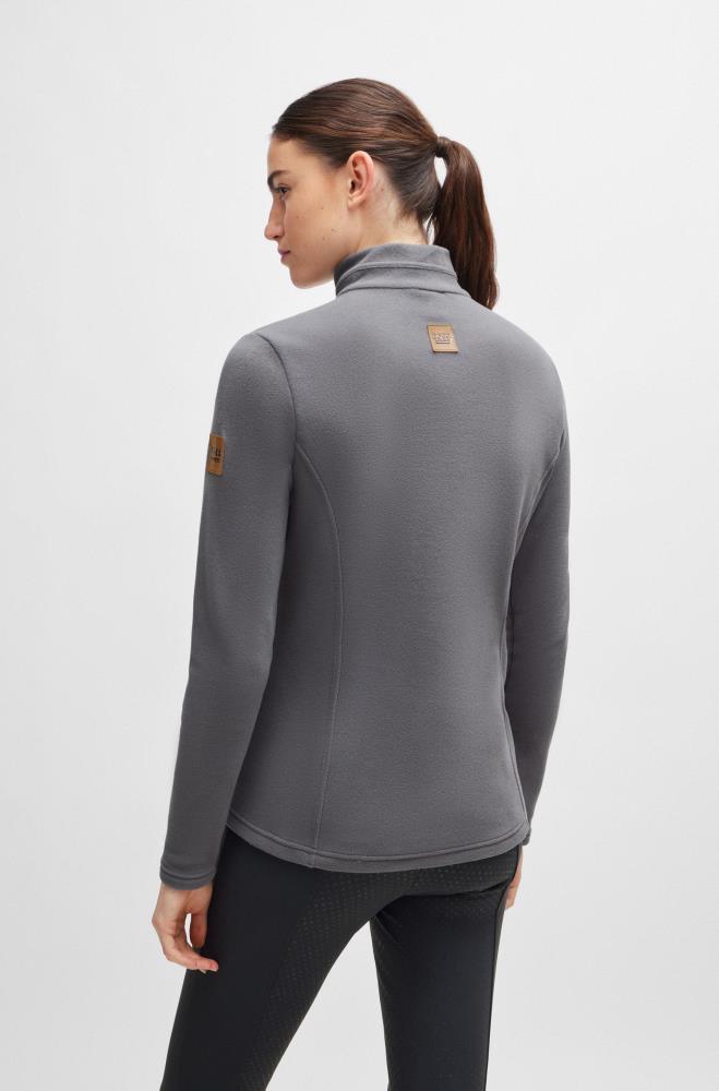 Boss Equestrian Fleece-Pullover Nika grey S