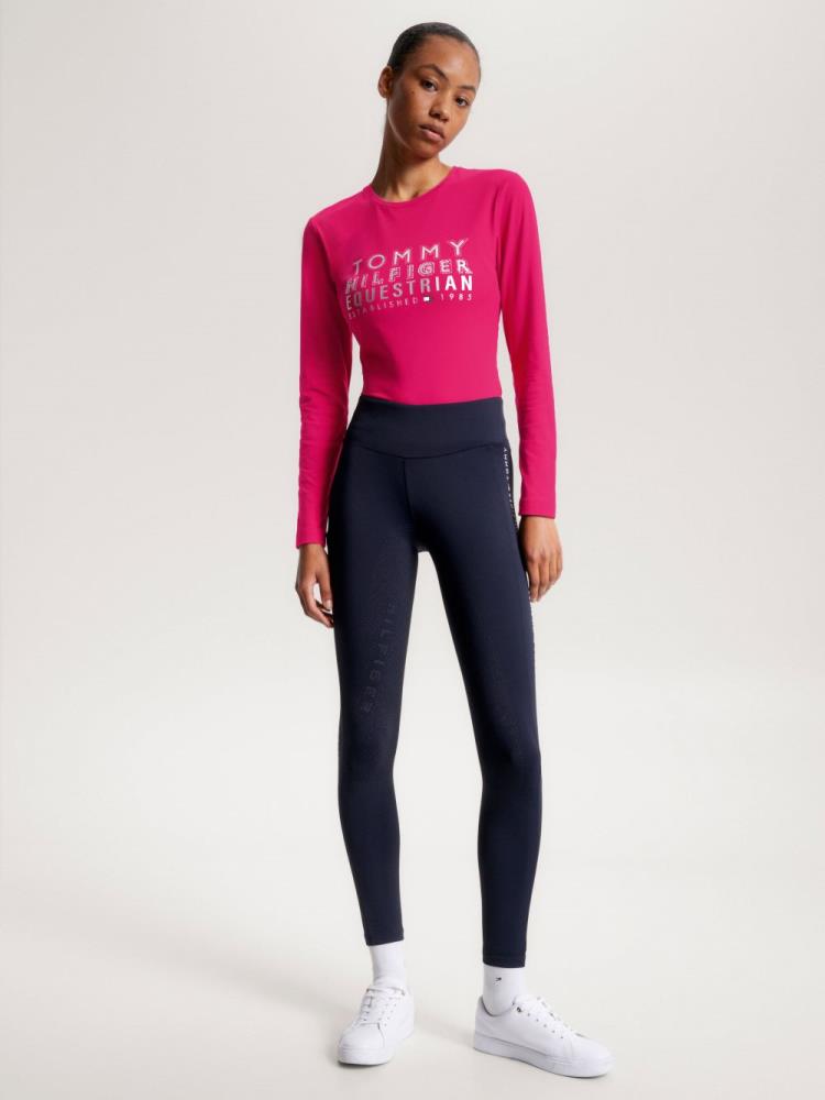 Tommy Hilfiger Leggings FG ROME desert sky M