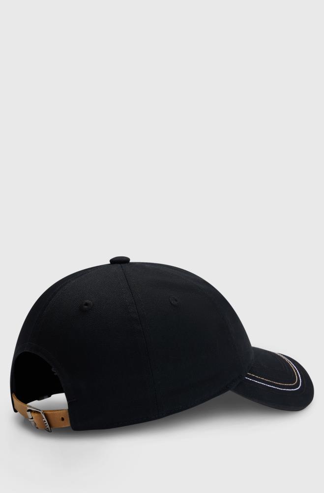 Boss Equestrian Cap bestickt black 55