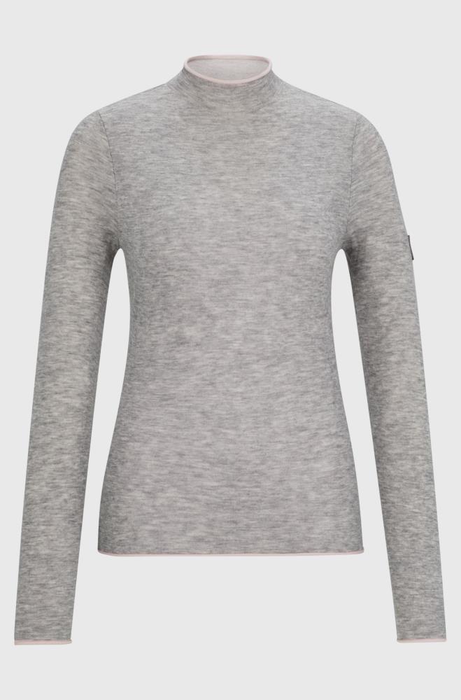 Boss Equestrian Rollkragenpullover May soft grey S