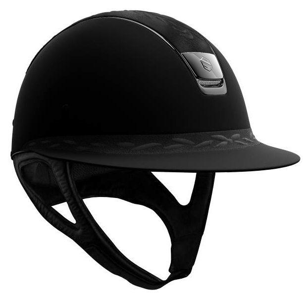 Samshield Reithelm SHD blk Miss Flower Embroidery blk