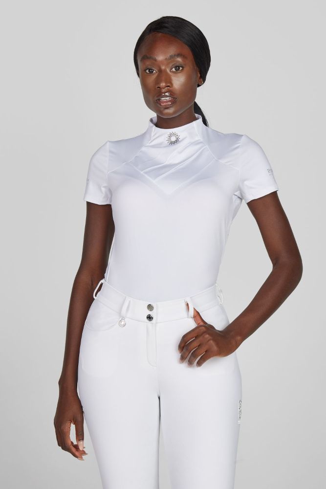 Pikeur Turniershirt 1326 SS26 S weiß 36