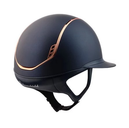 Samshield Reithelm Miss blu matt pinkgold 2.0 Samshield Reithelm Miss blu matt pinkgold 2.0