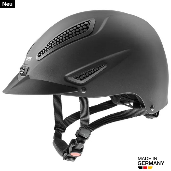 Uvex Reithelm perfexxion III black mat 52-55