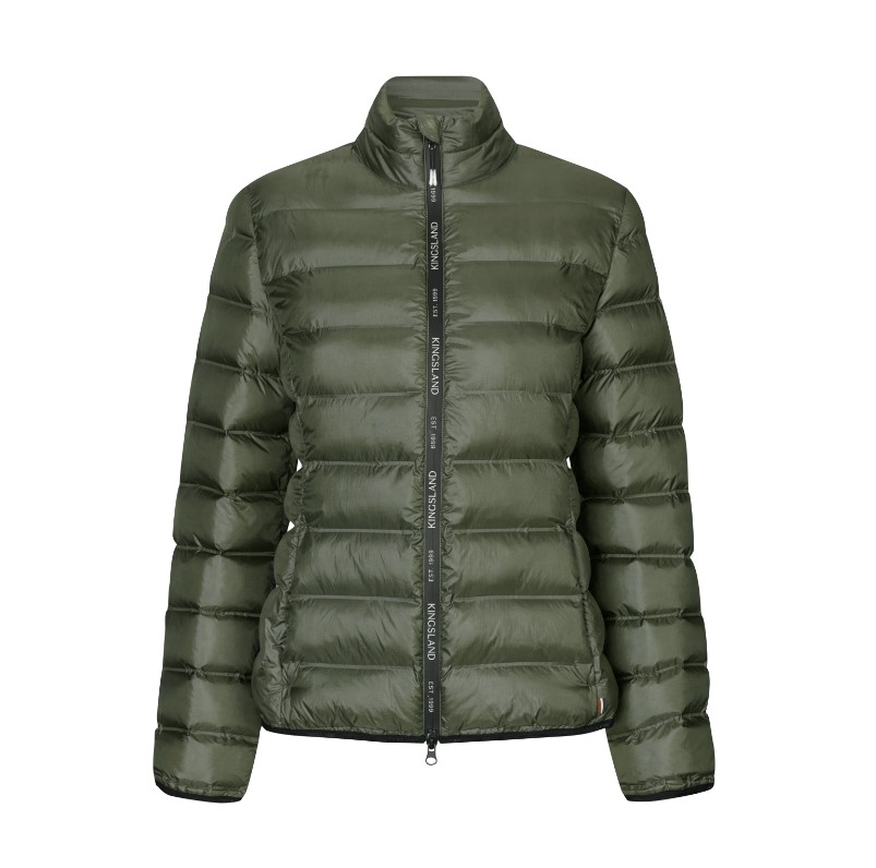 KLVam Damen Steppjacke HW24 green beetle XS