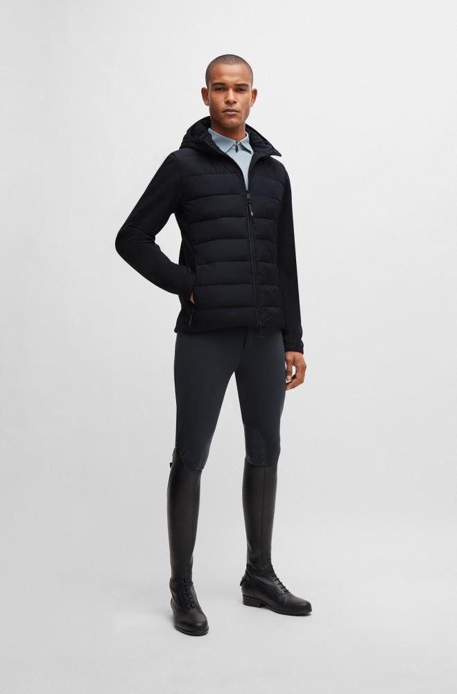 Boss Equestrian Jacke Hybrid Puffer Jeff black M