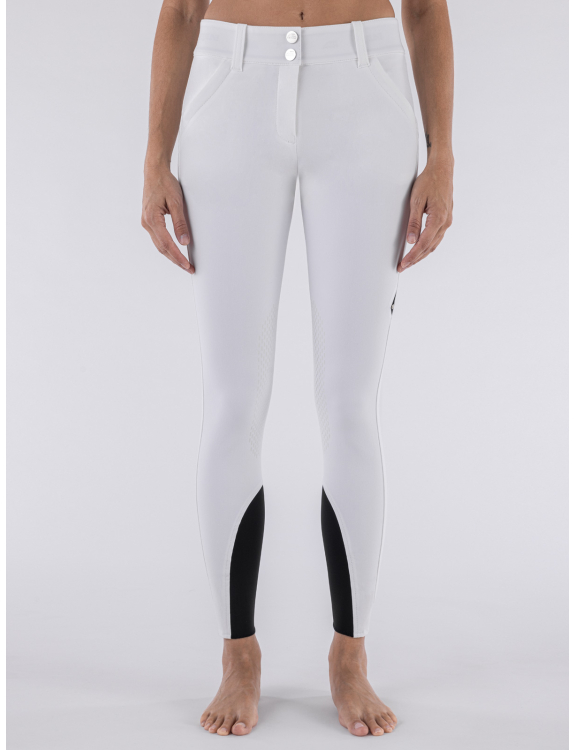 Equiline Reithose X-Shape Kniegrip white I-44 / D-38 Equiline Reithose X-Shape Kniegrip white I-44 / D-38
