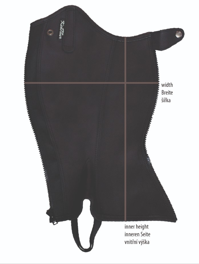 Minichaps LIVORNO complete black 44/36,5