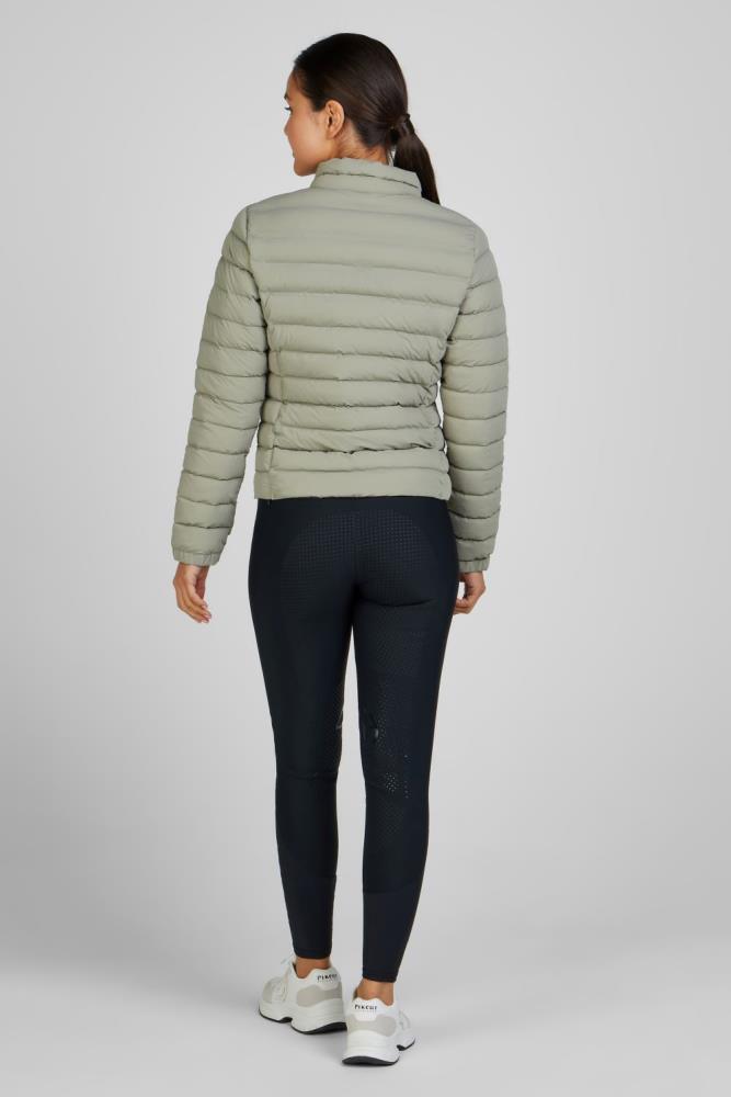 Pikeur Quilted Jacket 7016 AL light moos 36