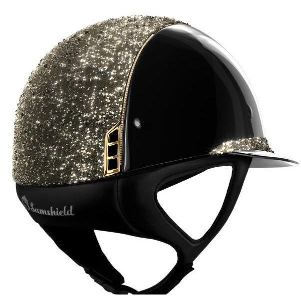 Samshield Reithelm Glossy blk Miss CryMedMe255SwGld gld Samshield Reithelm Glossy blk Miss CryMedMe255SwGld gld