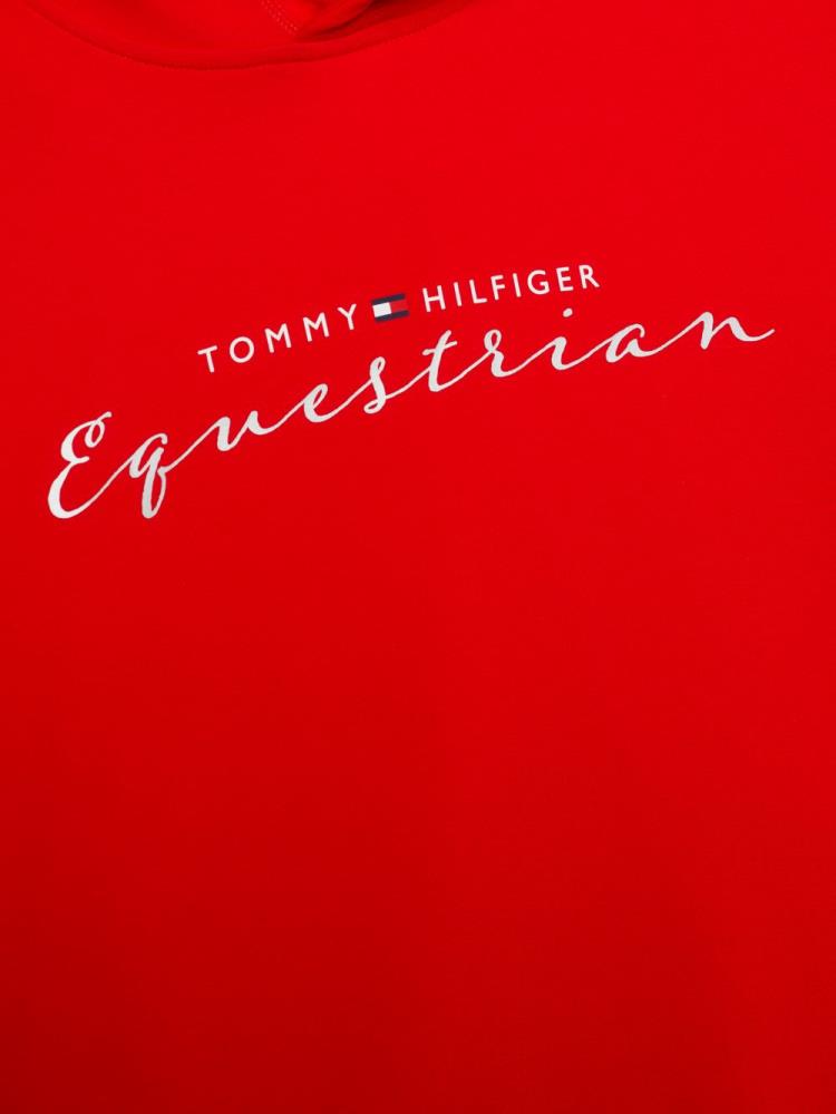 Tommy Hilfiger GREENWICH Grafik-Hoodie fierce red M