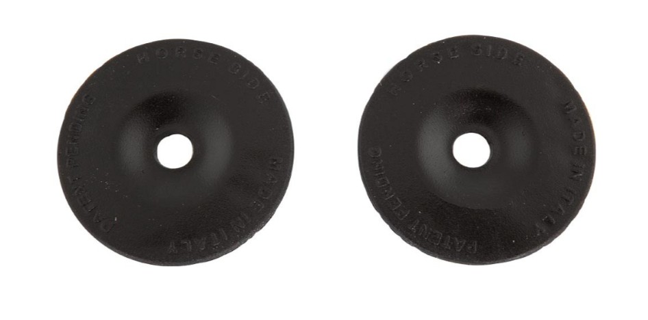 Acavallo Gebissscheiben Contoured black