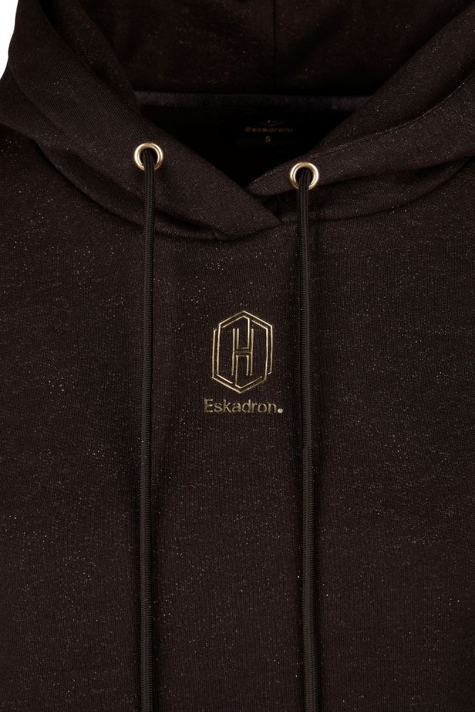 Eskadron HOOD SPARKLE H25/26 black trüffel M