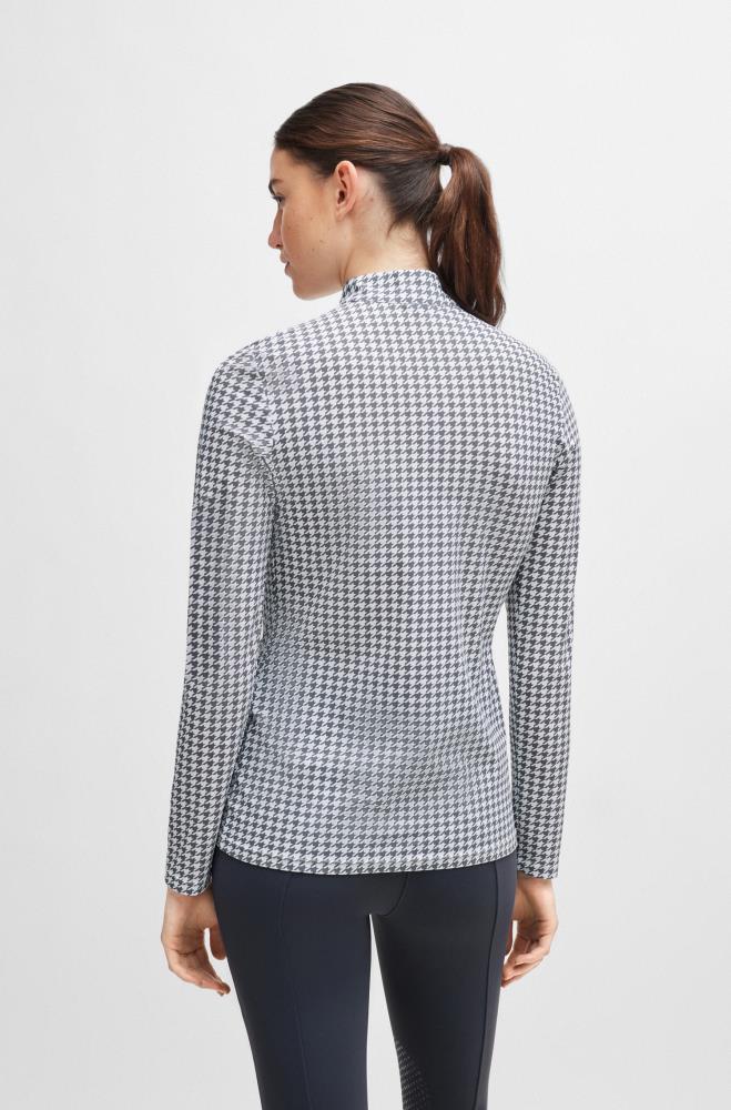 Boss Equestrian Trainingsshirt Rachel LS houndsstooth XS