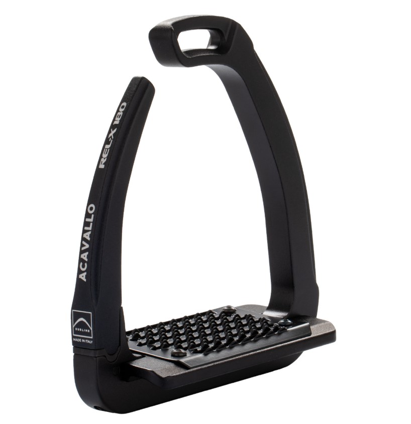 Acavallo Steigbügel REL-X 180 one size total black