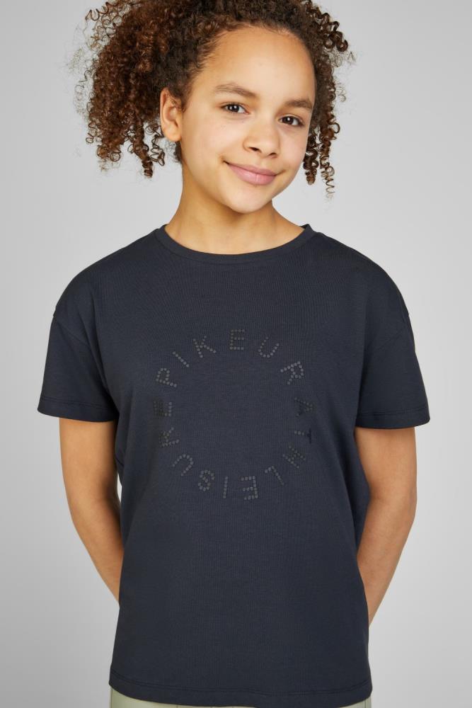 Pikeur Kinder Oversize Shirt 7216 AL black 140/146